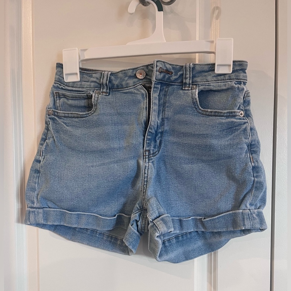 American Eagle jean shorts size 0